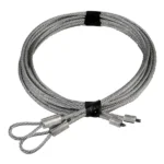 Garage Door Cable 7ft Pair - High Strength Steel Wire Construction